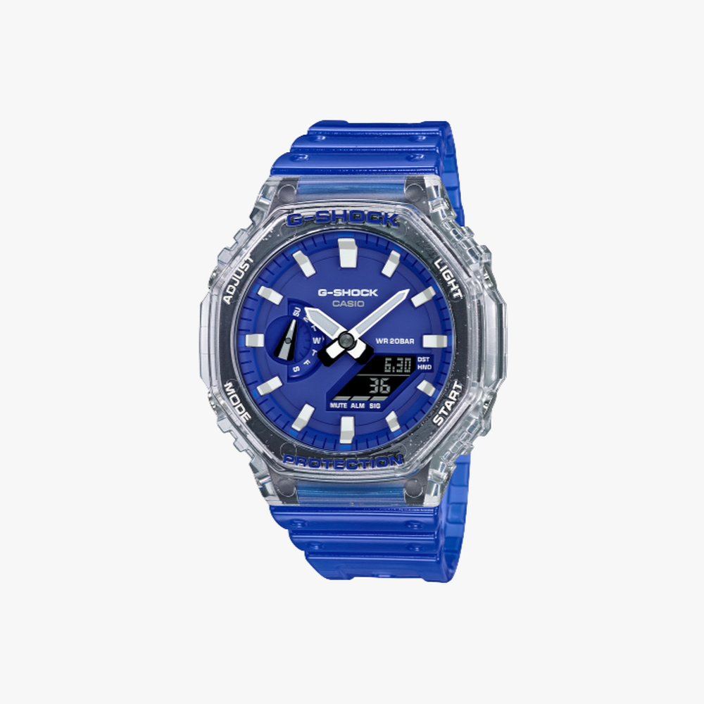 G-Shock นาฬิกาข้อมือผู้ชาย G-Shock Special Color Blue รุ่น GA-2100HC-2ADR