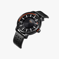 Lee นาฬิกาข้อมือ Metro Gent LES-M99DBL1-1S แบรนด์แท้จาก USA สายหนังสีดำ กันน้ำ ระบบอนาล็อก - 2