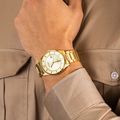 [ประกันร้าน] CITIZEN นาฬิกาข้อมือผู้ชาย รุ่น BD0043-83P AQ Mid Men's Quartz Gold Dial Gold - 3