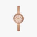 Fossil Ladies Classic Minute Three-hand Rose Gold Stainless Steel - Rose Gold - 1