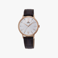 Orient Quartz Classic Watch Leather Strap - 1