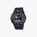 [ประกันร้าน] CASIO นาฬิกาข้อมือผู้ชาย รุ่น AEQ-100W-1AVDF-S Combination Black - 1