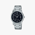 [ประกันร้าน] Casio นาฬิกาข้อมือผู้ชาย รุ่น MTP-V002D-1BUDF-S ENTICER Silver - 1