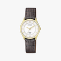 [ประกันร้าน] CITIZEN นาฬิกาข้อมือผู้ชาย รุ่น ER0203-00B Leather Lady Watch Quartz - 1