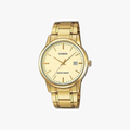 [ประกันร้าน] CASIO นาฬิกาข้อมือผู้หญิง รุ่น LTP-V002G-9A Casio Standard Gold - 1