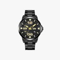 Lee นาฬิกาข้อมือ Metropolitan LEF-M129ABDB-1G แบรนด์แท้ USA สายสแตนเลสสีดำ กันน้ำ ระบบอนาล็อก - 1