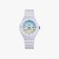 [ประกันร้าน] Casio นาฬิกาข้อมือผู้หญิง รุ่น LRW-200H-2E2 Standard Blue Cream Dial White - 1