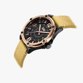 Lee นาฬิกาข้อมือ Metropolitan LEF-M128ABL5-1R แบรนด์แท้ USA สายหนังสีน้ำตาล กันน้ำ ระบบอนาล็อก - 2