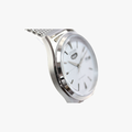 [ประกันร้าน] CITIZEN นาฬิกาข้อมือผู้ชาย รุ่น NH8390-89A Day-Date Automatic White Dial Silver - 2