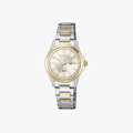 [ประกันร้าน] CITIZEN นาฬิกาข้อมือผู้หญิง รุ่น EQ0595-55A  AQ Mid White Dial Multi-color - 1