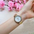 [ประกันร้าน] CITIZEN นาฬิกาข้อมือผู้หญิง รุ่น ER0212-50Y AQ Mother of Pearl Dial Gold - 5