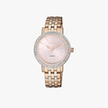 [ประกันร้าน] CITIZEN นาฬิกาข้อมือผู้หญิง รุ่น EL3043-81X AQ Mid Elegant Quartz Pink Dial Rose Gold - 1