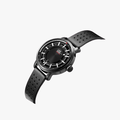Lee นาฬิกาข้อมือ Metropolitan LEF-F164ABL1-1S แบรนด์แท้ USA สายหนังสีดำ กันน้ำ ระบบอนาล็อก - 2