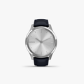 vivomove Luxe - Navy Leather with Silver Hardware - 5