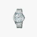 [ประกันร้าน] Casio นาฬิกาข้อมือผู้ชาย รุ่น MTP-1215A-7ADF-S Standard Silver - 1