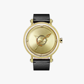 ODM นาฬิกาข้อมือ แบบมีเข็ม รุ่น Beyound DD168-03 หน้าปัดสีทอง สายสีดำ - 1