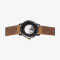 Lee นาฬิกาข้อมือ Metropolitan LEF-M02DBL5-1G แบรนด์แท้ USA สายหนังสีน้ำตาล กันน้ำ ระบบอนาล็อก - 3