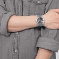 [ประกันร้าน] CITIZEN นาฬิกาข้อมือผู้ชาย รุ่น AW1570-87H Eco-Drive Men's Quartz Black Dial Silver - 3