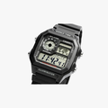 [ประกันร้าน] CASIO นาฬิกาข้อมือผู้ชาย รุ่น AE-1200WH-1AVDF-S Youth Black - 2