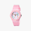 CASIO นาฬิกาข้อมือผู้หญิง รุ่น LRW-200H-4B2VDF Standard White Dial Pink - 1