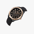 Lee นาฬิกาข้อมือ Metropolitan LEF-M33DBV1-1R แบรนด์แท้ USA สายหนังหุ้มยีนส์สีดำ กันน้ำ ระบบอนาล็อก - 2