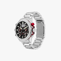 Silver Stainless steel luang watch - 3