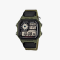 [ประกันร้าน] CASIO นาฬิกาข้อมือผู้ชาย รุ่น AE-1200WHB-3BVDF-S Classic Green - 1
