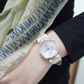 [ประกันร้าน] CITIZEN นาฬิกาข้อมือผู้หญิง รุ่น EM0853-22D Eco-Drive Mother of Pearl Dial White - 4