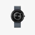 ODM นาฬิกาข้อมือ แบบมีเข็ม รุ่น Reverse DD173-01 หน้าปัดสีดำ สายสีกลม - 1
