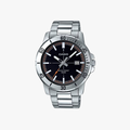 [ประกันร้าน] CASIO นาฬิกาข้อมือผู้ชาย รุ่น MTP-VD01D-1E2VUDF-S Standard SIlver - 1