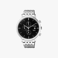 [ประกันร้าน] CITIZEN นาฬิกาข้อมือผู้ชาย รุ่น AN3610-55E AQ Classic Quartz Chronograph Black Dial Silver - 1