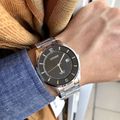 [ประกันร้าน] CITIZEN นาฬิกาข้อมือผู้ชาย รุ่น BD0041-89E Classic AQ Mid Black Dial Silver - 4