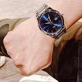 [ประกันร้าน] CITIZEN นาฬิกาข้อมือผู้ชาย รุ่น BI5060-51L AQ Mid Blue Dial Silver - 4