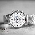 Orient Quartz Classic Watch Metal Strap - 2