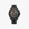Police MALLORCA black stainless steel watch - 1