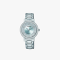 [ประกันร้าน] CITIZEN นาฬิกาข้อมือผู้หญิง รุ่น EL3040-55L AQ Mid Blue Dial Silver - 1
