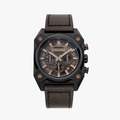 Police Chronograph Brown watch - 1