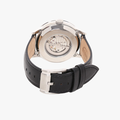 Fossil Townsman Automatic Black Leather Watch - Black - 3
