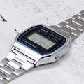 [ประกันร้าน] CASIO นาฬิกาข้อมือผู้ชาย รุ่น A158WA-1DF-S Classic Silver - 3