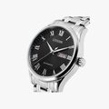 [ประกันร้าน] CITIZEN นาฬิกาข้อมือผู้ชาย รุ่น NH8360-80E Mechanical Automatic Black Dial Silver - 2