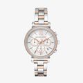 Sofie Chronograph Crystal Silver Dial - Silver  - 1