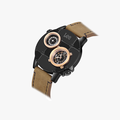 Lee นาฬิกาข้อมือ Metropolitan LEF-M59DBL5-15 แบรนด์แท้จาก USA สายหนังสีน้ำตาล กันน้ำ ระบบอนาล็อก - 2