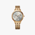 [ประกันร้าน] CITIZEN นาฬิกาข้อมือผู้หญิง รุ่น ED8183-54A AQ Multi Function Quartz Silver Dial Rose Gold - 1