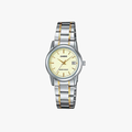[ประกันร้าน] CASIO นาฬิกาข้อมือผู้หญิง รุ่น LTP-V002SG-9A-S Enticer Series - 1