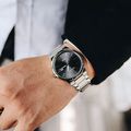 [ประกันร้าน] CITIZEN นาฬิกาข้อมือผู้ชาย รุ่น BI5060-51H AQ Mid Men's Quartz Grey Dial Silver - 4