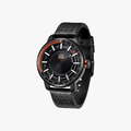 Lee นาฬิกาข้อมือ Metro Gent LES-M99DBL1-1S แบรนด์แท้จาก USA สายหนังสีดำ กันน้ำ ระบบอนาล็อก - 3