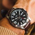[ประกันร้าน] Casio นาฬิกาข้อมือผู้ชาย รุ่น MTP-VD01L-1BVUDF-S Standard Brown - 3