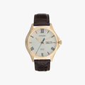 [ประกันร้าน] CITIZEN นาฬิกาข้อมือผู้ชาย รุ่น BF2023-01A  AQ Mid White Dial Brown - 1