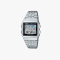 [ประกันร้าน] Casio นาฬิกาข้อมือ รุ่น A500WA-1DF-S Standard Silver - 1