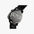 นาฬิกา THE BATMAN Gotham City Edition สายยางซิลิโคนสีดำ - 4
